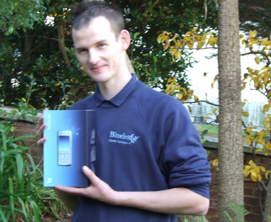 Chris Proffitt of Blue Leaf Garden Services